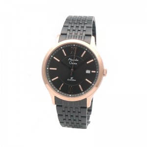 Alexandre Christie AC 8585 Rosegold Black Man MDBBRBA